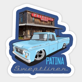 PATINA Sweptliner Sticker